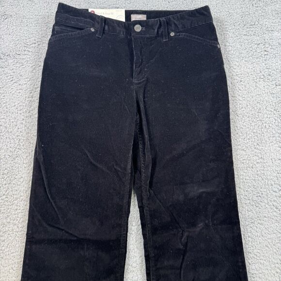 J. Jill Corduroy Pants Women's 6 Petite Black Tried & True Fit At Waist Bootcut - Picture 2 of 12